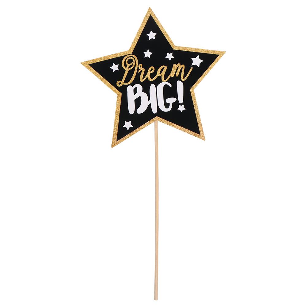 25pcs Black Golden Graduation Photo Props Class of 2026 Congratulation Happy Graduation Decor Bachelor Cap Beard Glasses