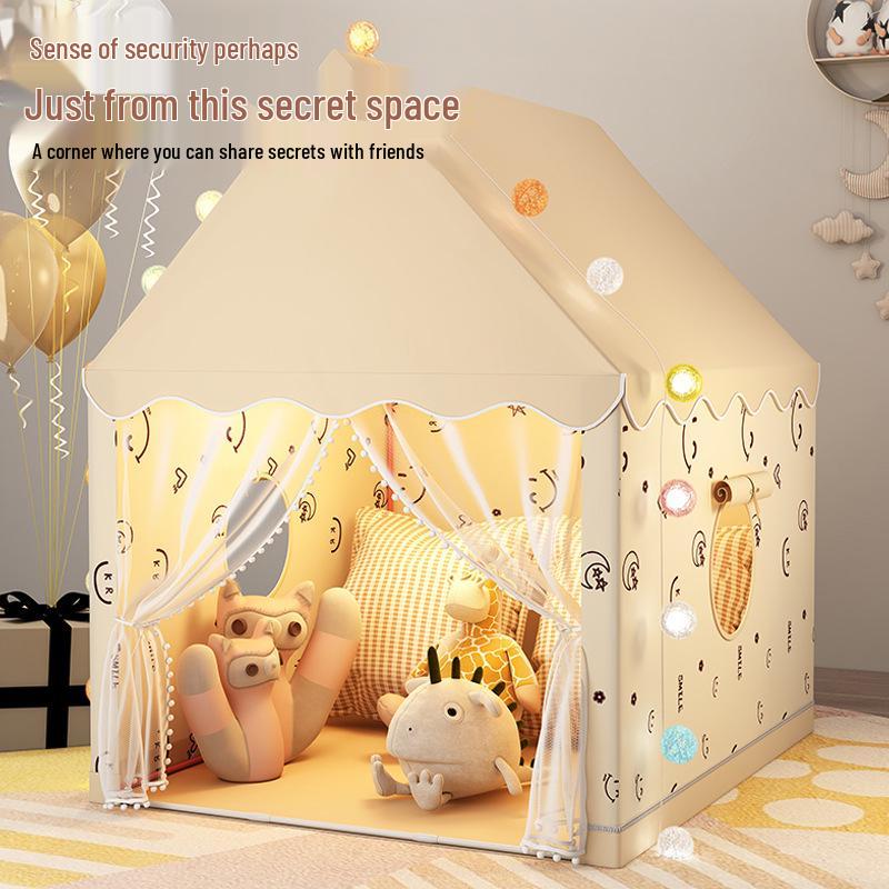 Princess Castle Indoor Tent for Girls - Cute Playhouse and Children's Day Gift