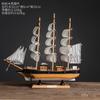 Creative Sailing Model Figurines Living Room TV Cabinet Wine Cabinet Office Table Miniatures Luxury High-end Decor Statua FYFM