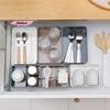M-Plastic Makeup Organizer Grid Desktop Home Office Bathroom Storage Box Sundries Bin Case Cosmetic Closet Closet Organizer