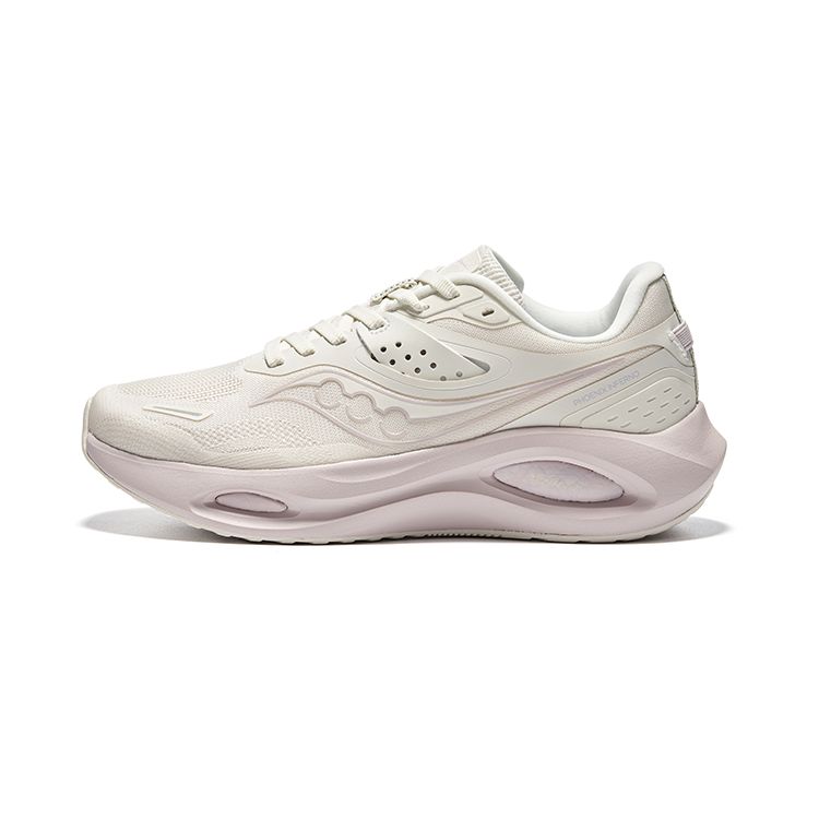 Saucony Phoenix LS Comfortable Casual Non-Slip Durable Low-Top Running Shoes Women sneaker White Pink S18202-2