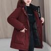 Fashion Women's Coats Winter Parkas Hooded Casual Loose Thick Warm Female Jacket
