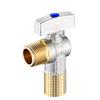 Brass Inlet Ball Valves Bathroom Kitchen Sink Stop Valve  For Gas Water Heater Toilet Faucet