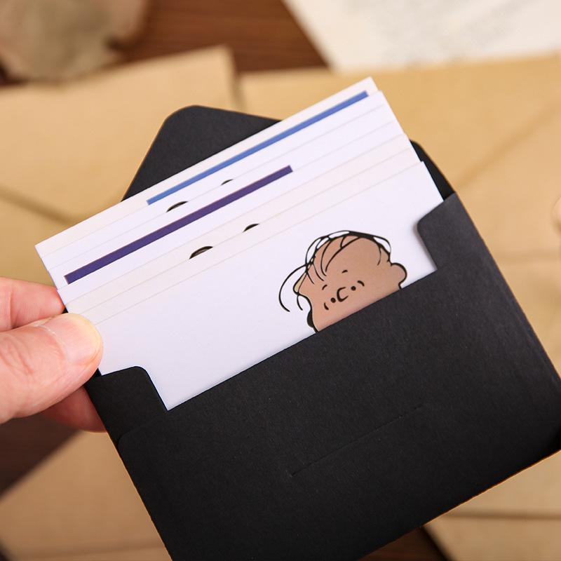 Vintage Minimalist Kraft Paper Envelope for Cards and Letters