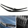 Car Front Headlight Eyebrows Lamp Eyelids Trim Cover For Mazda CX-5 2017- 2X