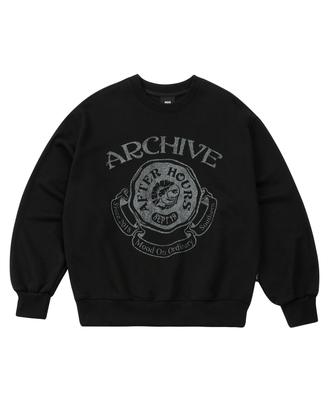 MOO Archive Balloon Over Sweatshirt - Black