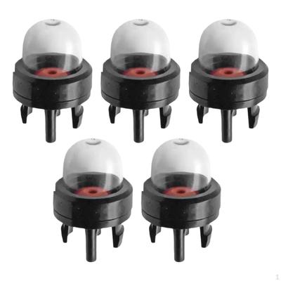 5 Bucăți Amorse Piese de Schimb Profesionale cu Fixare Rapidă Pompă Bulb Carburator pentru Mașină de Tuns Iarba