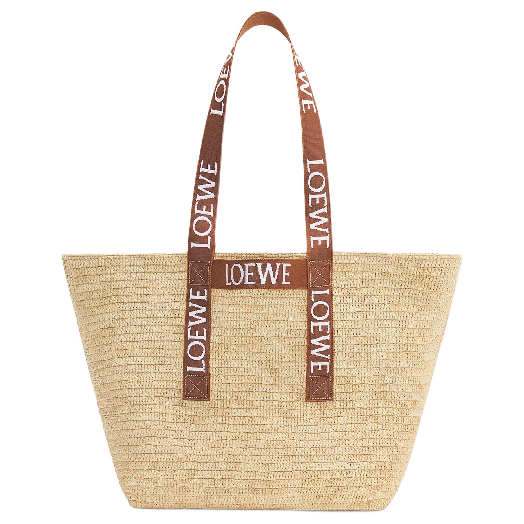 

Loewe Fold Shopper Bag Natural/Tan Women Tote_bags B507X23X04-2435 Basic Set (Bag+Dust Bag)