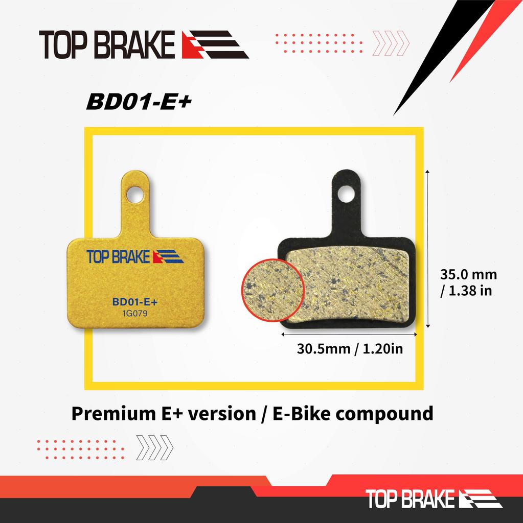 TOPBRAKE Bicicletă de munte Bicicletă electrică Bicicletă Shimano Deore TRP Tektro Deore M525 M515 T615 T675 M505 Putere Bicicletă Rășină Organică BR-M515,M525,M375 Br-M575