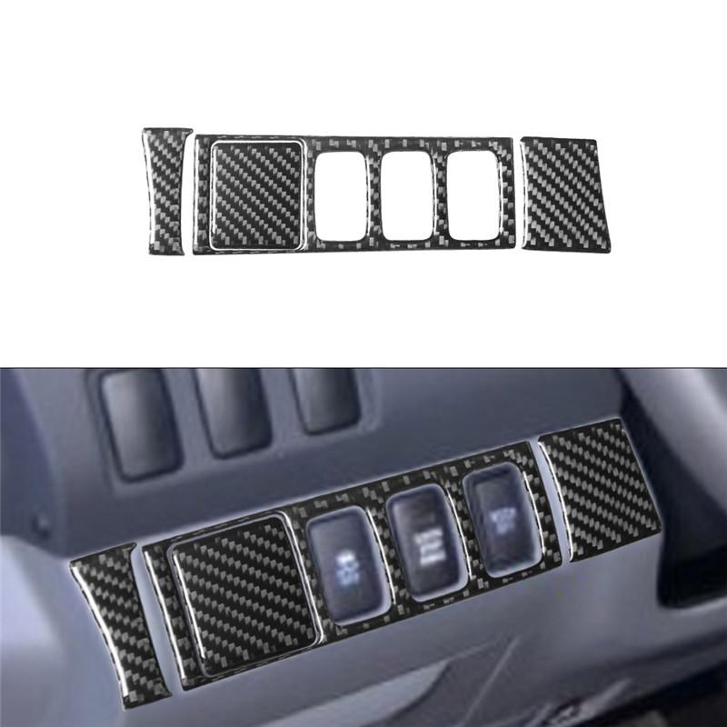 For Toyota Tacoma 2012 2013 2014 2015 Styling Accessories Car Interior Decoration Carbon Fiber Protective