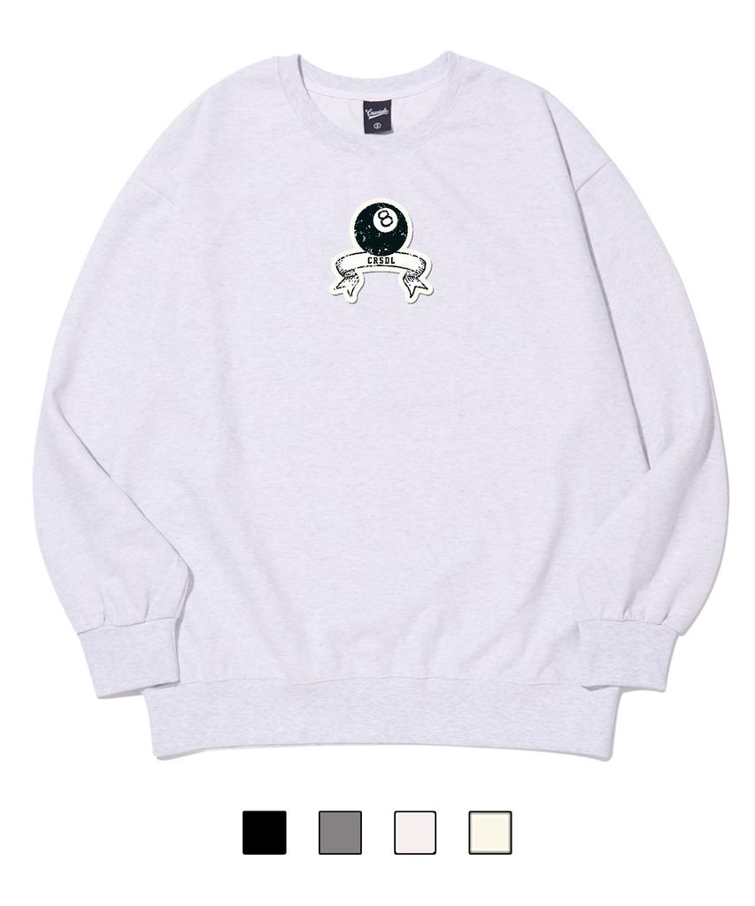 CREAM SODA LAB Crsdel Eightball Band Sweatshirt (Type B)