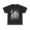 Bill Evans Graphic Print Jazz Art Black and White Unisex Heavy Cotton T-Shirt