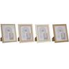 Set of Glass Photo Frames - Home ESPRIT - 4 Pieces - 23x28 Cm - Multicolor - Interchangeable Mount - Modern Style