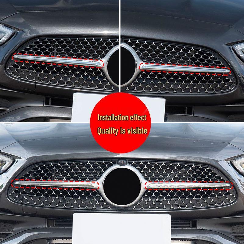 Electroplated Front Bumper Grille Trim for Mercedes-Benz C-Class W206 (Part 2068886300)