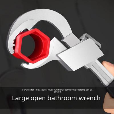 Nastaviteľný kľúč na umývadlo a batériu z hliníkovej zliatiny