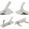Stainless Steel Adhesive Clothes Hat Hook For Bathroom And Kitchen Clothes Hanger Hook Behind Door