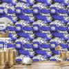 Graffiti wallpaper with elements for living room and bedroom 50x1000