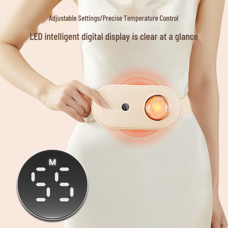 Jingdong Crafted Preserved Flower Warming Waist Massager CN plug (adapter included)