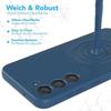 Coque - BOOLING - Samsung Galaxy S24 - Silicone Liquide - Protection Durable - Antidérapante