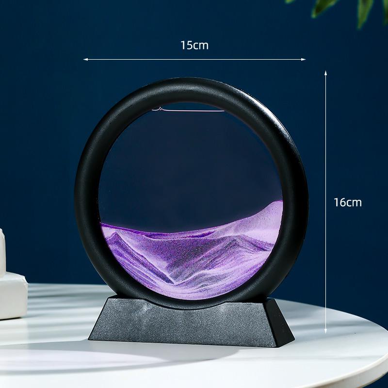 3D Quicksand Painting Ornament - Small Hill Home Decor & Stress Relief Gift