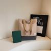 Women's bag canvas bag tote bag underarm commuter bag women's new niche design shoulder bag