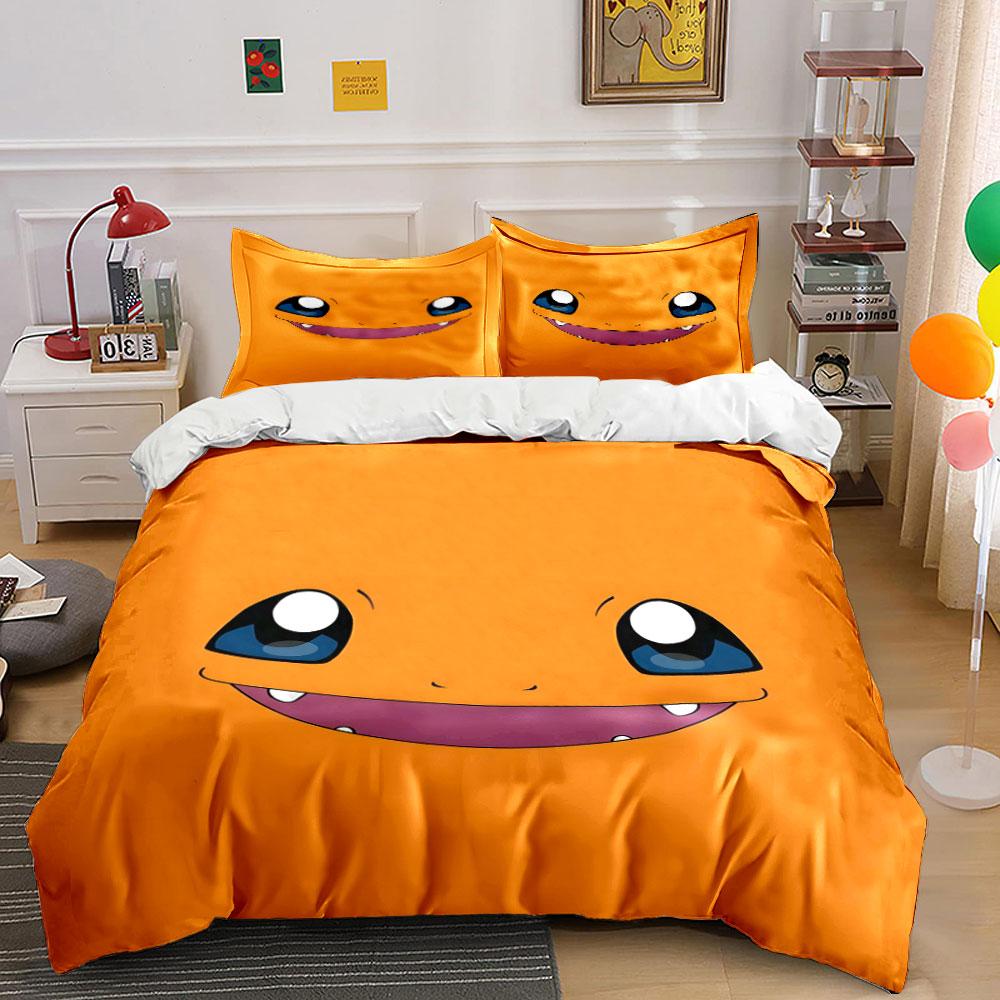 Smiling Cartoon Face Design. Bedding Sets Duvet Cover Sets Duvet Covers Pillowcases(1 * Duvet Cover 2 * Pillowcases, Without Duvet Insert)