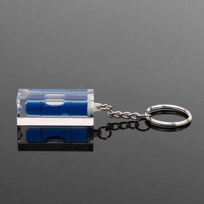 Portable Level Keychain (Blue) Level Keyring