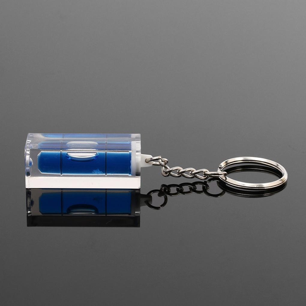 Portable Level Keychain (Blue) Level Keyring