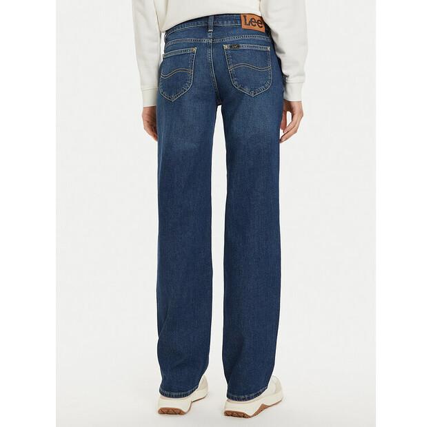 Джинсы Lee Zoe 112355524 синий Straight Fit