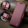 CaseMe-023 Flip Leather Case For iPhone 17 Pro Max Luxury Magnetic Wallet Card Slots Cover Stand Protectives Skins Shell