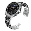 Metall+Leder Armband für Samsung Galaxy Watch 8 Classic 46mm/Ultra 47mm Mode-Armband für Galaxy Watch 8 44mm 40mm Sportband