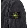 Stone Island Casual Pullover Solid Color Hooded Long Sleeve Sweatshirt Men sweatshirt Black 791511611-V0062