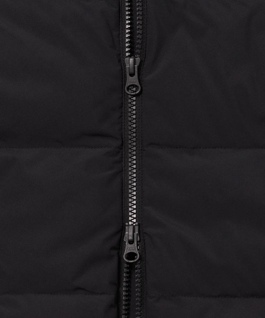 Musinsa Standard Daily Puffer Collarless Padded Jacket [Black]