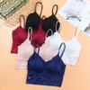 Plus Size Lace Push Up Bralette Sexy Backless Strapless Comfortable No Wire