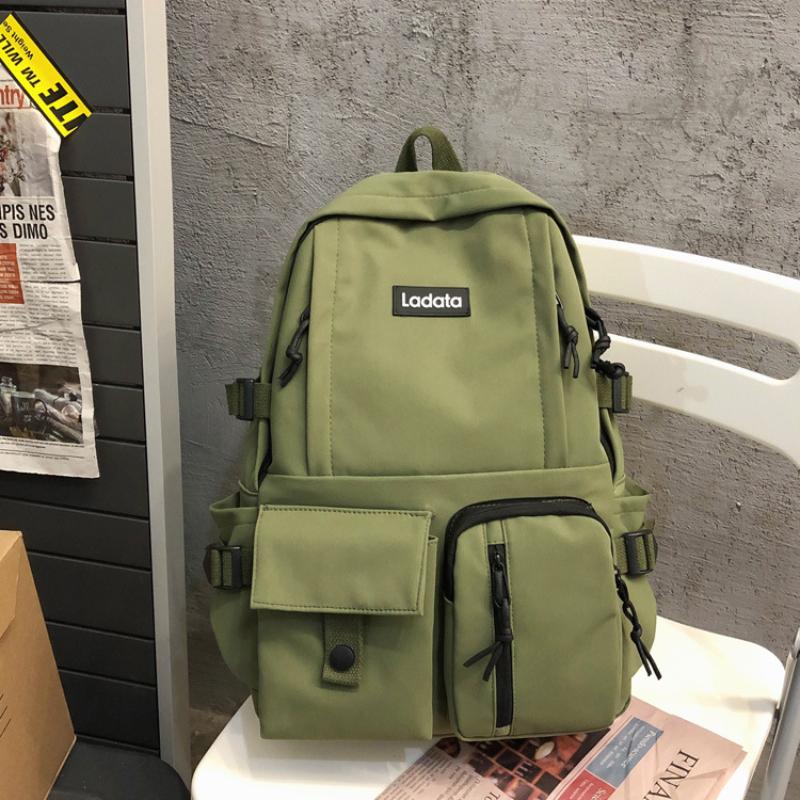 Korean Style Simple Student Backpack