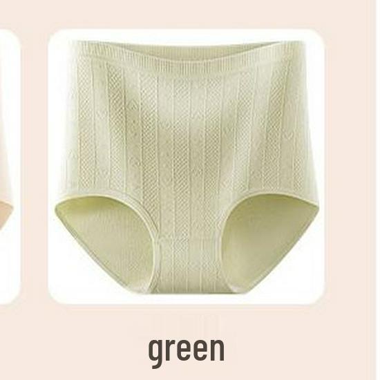Chiloți Seamless din Bumbac cu Talie Înaltă pentru Femei Plinuțe - Antibacterieni și Confortabili