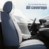 Full Set Car Seat Covers  Front&Rear Split Bench Protector Four Season Universal Fit Most Car SUV Car Accessories