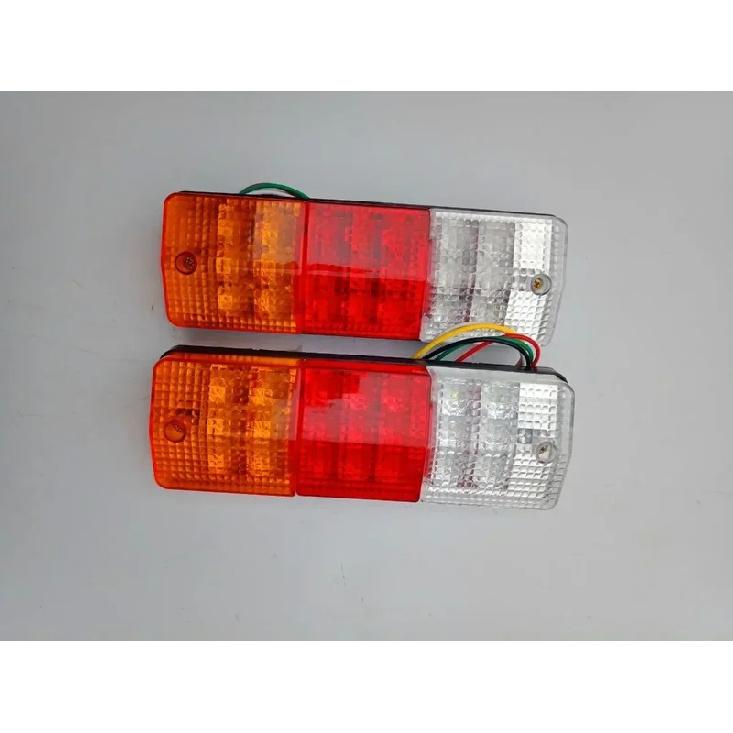 1/2PC 12-72V Car LED Tail Light Kits 12V 24V Rear Turn Signal Lamp For RV Camper Trailer Truck Stop Light Boat Lighting
