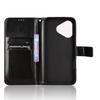 Honor 400 Lite Flip Case, Crazy Horse Wallet, Black