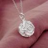 Copper Beautiful Rose Flowers Pendant Necklace for Women Fashion Party Wedding Jewelry Popular s Gifts