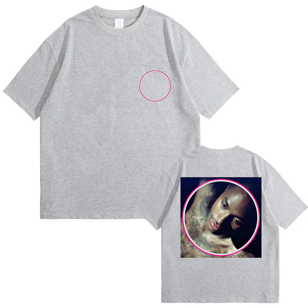 Steve Lacy 2026 New Album Oh Yeah? Graphic Print Cotton T-shirt Fashion Women Men Unisex Casual Loose Tee Round Neck Tops Summer