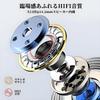 Oblivi Open-Ear Earphones, Wired 3.5mm, with Mic, Ear-Hook, Answering Calls, Volume Control, for Sports and Desk Work