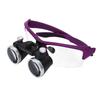 Dental Loupes Magnifying Glasses with LED Light 2.5X Headband Magnifying Glass 100‑240V US Plug