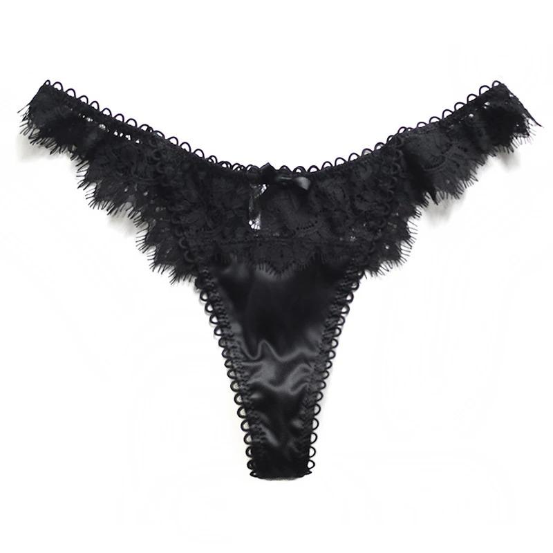 TERMEZY Sexy Spitzenhöschen Damen Unterwäsche Niedrige Taille Dessous Versuchung Atmungsaktive Unterhose Kurz