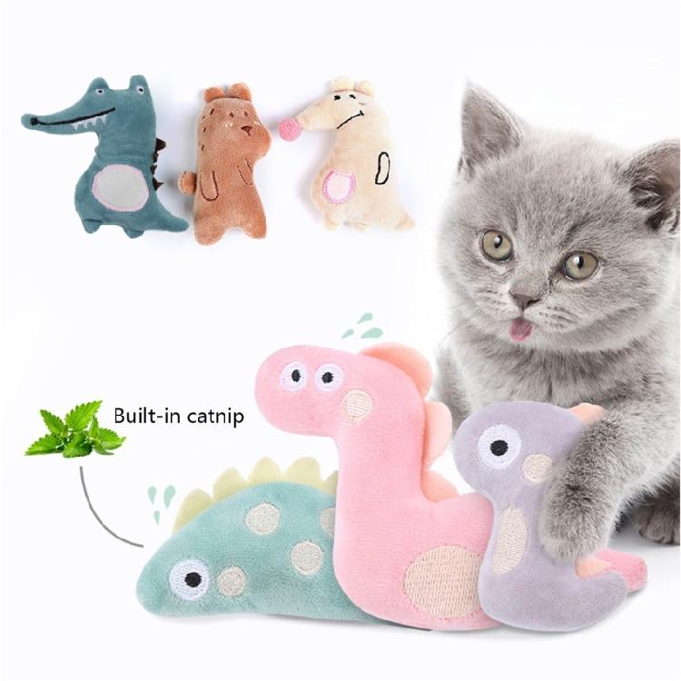 Cats Plush Toy Interactive Filled Chew Toy for Cats Kitten Cute Chew Toy