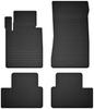 Rubber Car Mats, Set of 4, Universal For: BMW 6 E63 Coupe (2003-2010)