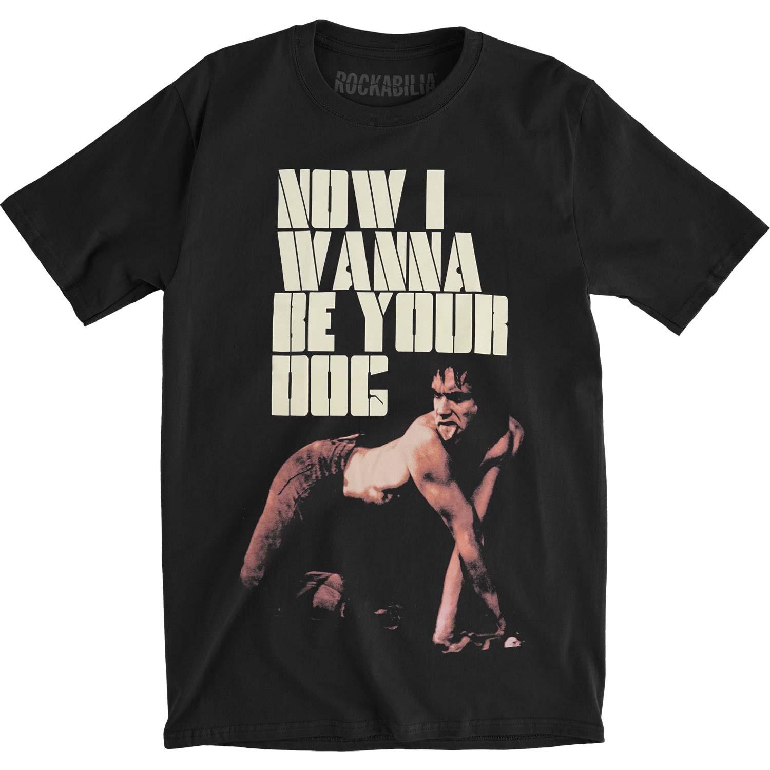 Men s Stooges Now I Wanna Slim Fit T-shirt Large Black XL