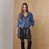 MAXZA Strickcardigan mit hohem Kragen und Streifen Ze11qd023na
