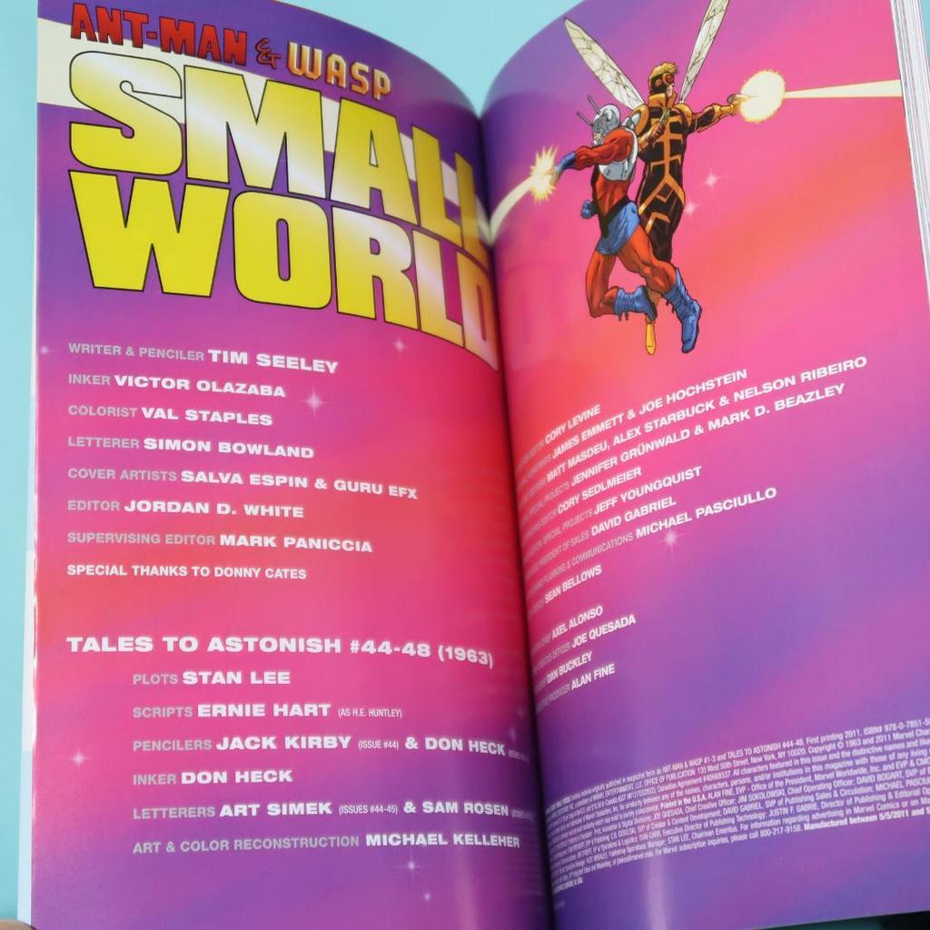 [USED] Sale! Foreign Books American Comics Ant-Man & Wasp Marvel Comics