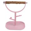 Bird Stand Tabletop Portable Parrots Play Training Tabletop Perch for Small Medium Parrots